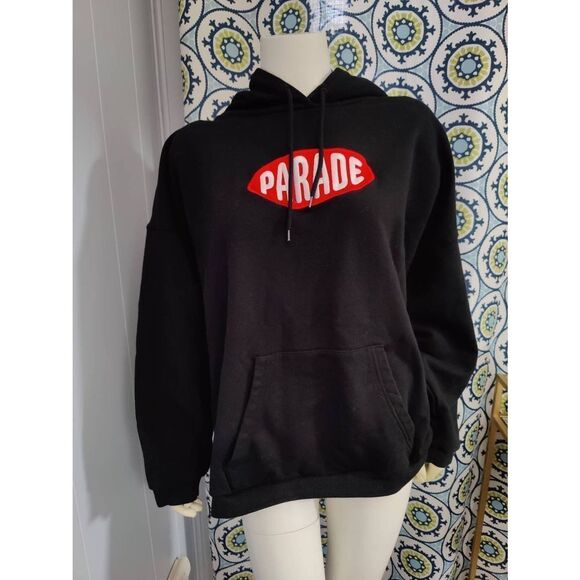 Parade Tops - Parade Long Sleeve Black Hoodie